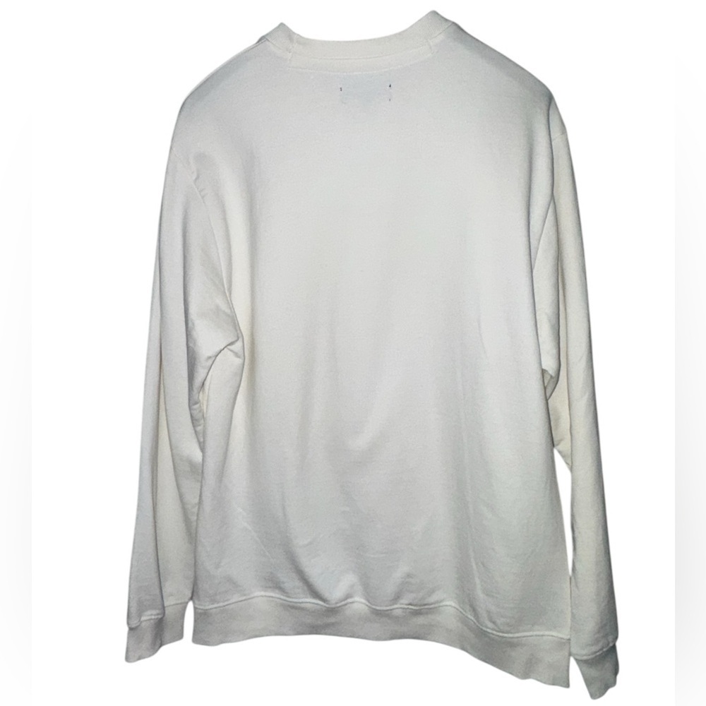 Vox Populi Los Angeles White Crewneck Sweatshirt Size L - Picture 2 of 5
